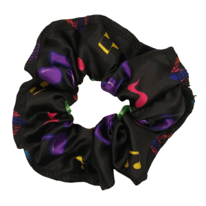 Musical Notes Scrunchie